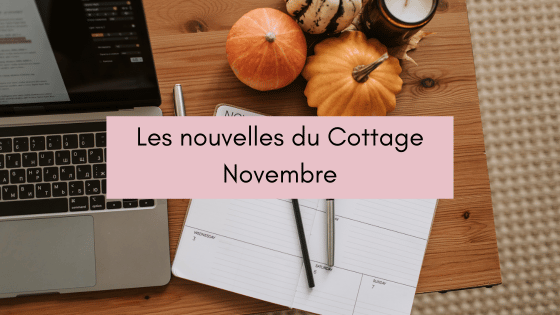 Lire la suite à propos de l’article Les nouvelles du Cottage – Novembre
