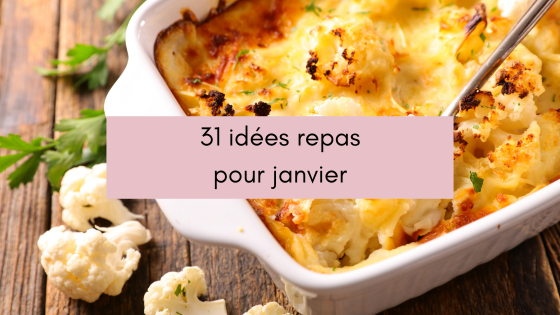 Lire la suite à propos de l’article 31 idées repas pour janvier