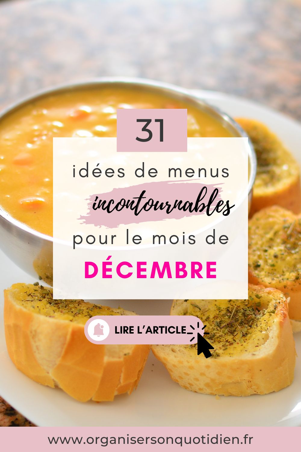 31 idées repas pour décembre