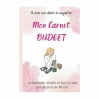 Le carnet budget : 12 mois à compléter