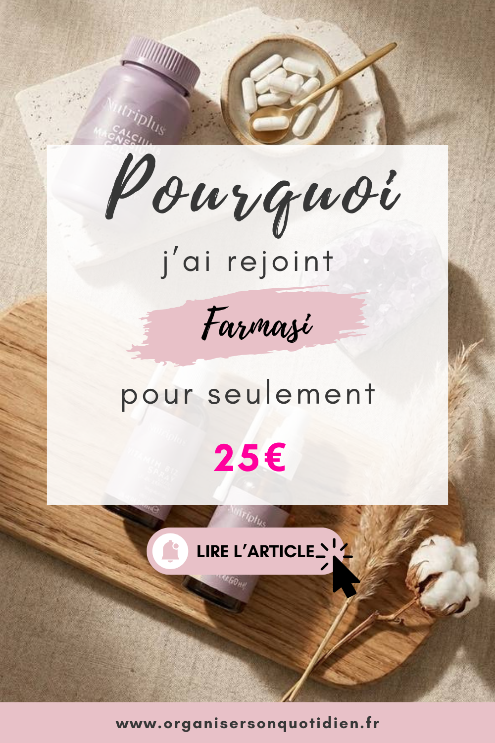 Pourquoi j'ai rejoint Farmasi pour un revenu complémentaire