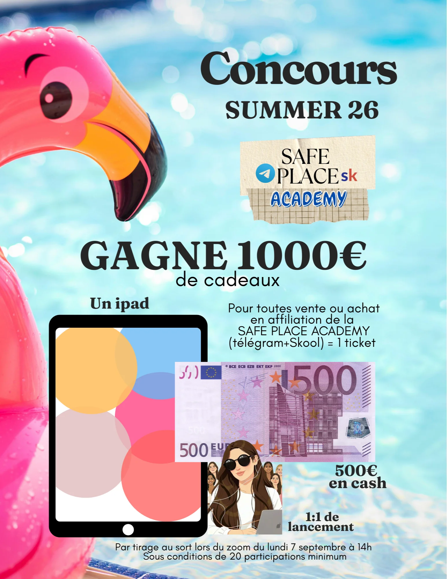 Concours été Safe Place Academy