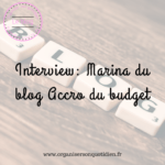 Interview : blog accro du budget