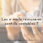Les mails rémunérés sont-ils rentables ?