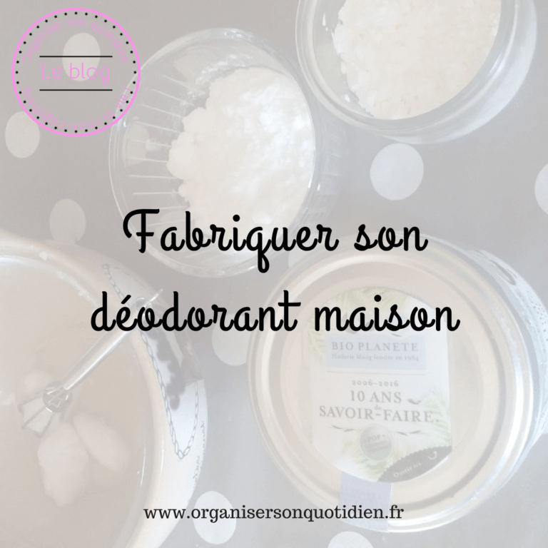 Lire la suite à propos de l’article Fabriquer son déodorant maison