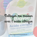Zoom sur l’acide citrique