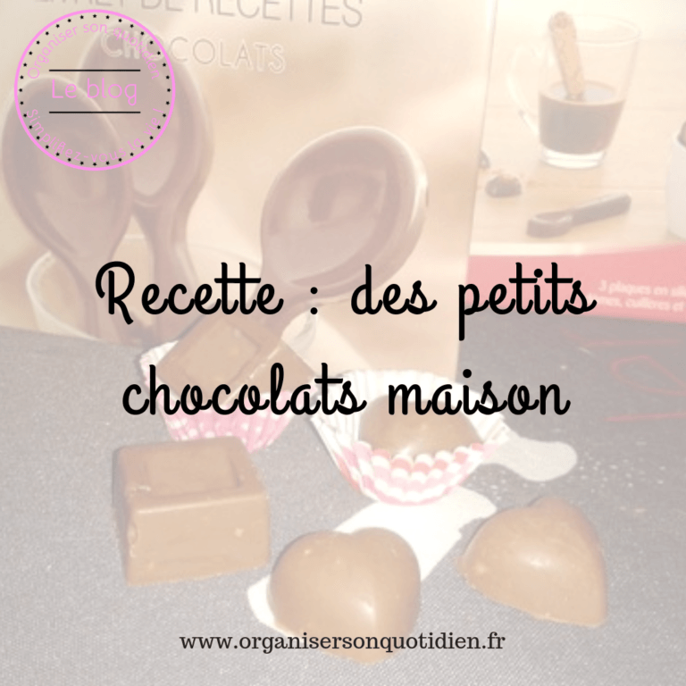 Lire la suite à propos de l’article Recette : des petits chocolats maison