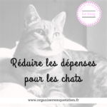 Réduire les dépenses pour les chats