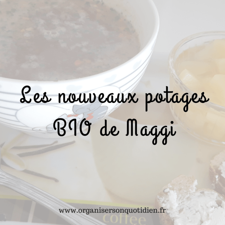 Lire la suite à propos de l’article Les nouveaux potages BIO de Maggi