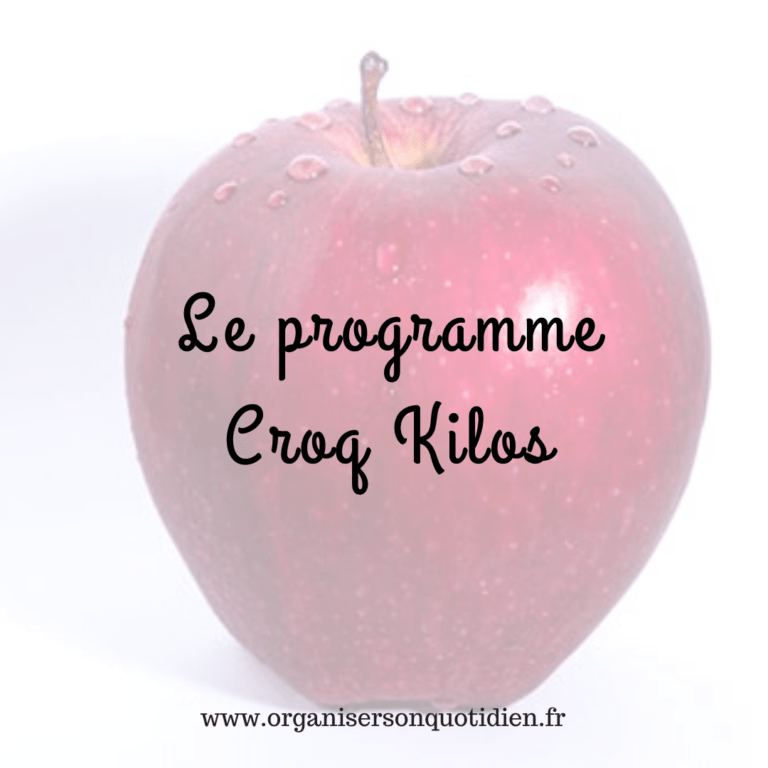 Lire la suite à propos de l’article J’ai testé le programme Croq’Kilos