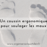 Un coussin ergonomique contre les douleurs