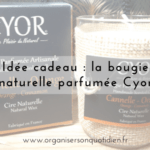 La bougie parfumée naturelle Cyor
