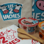 Des bowl aux fruits avec Les 2 Vaches