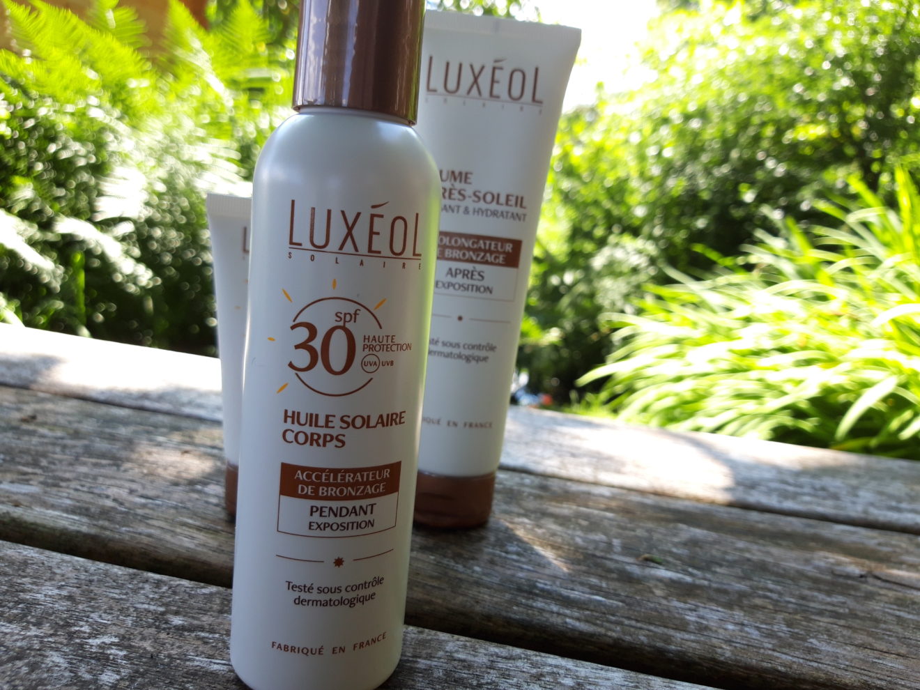 routine solaire Luxeol