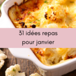 31 idées repas pour janvier
