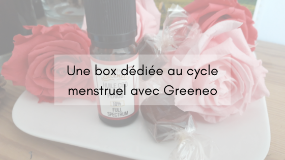 Une box dédiée au cycle menstruel des femmes avec Greeneo