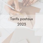 Tarifs postaux 2023