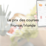 Le prix des courses en France et en Irlande