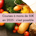 Retour de courses à moins de 50 euros en 2025
