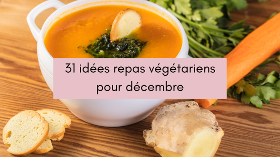 Lire la suite à propos de l’article 31 idées repas végétariens pour décembre