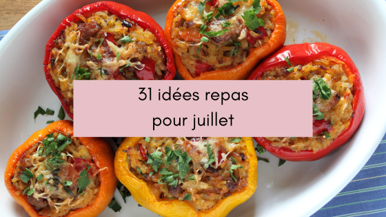 31 idées repas de saison pour juillet
