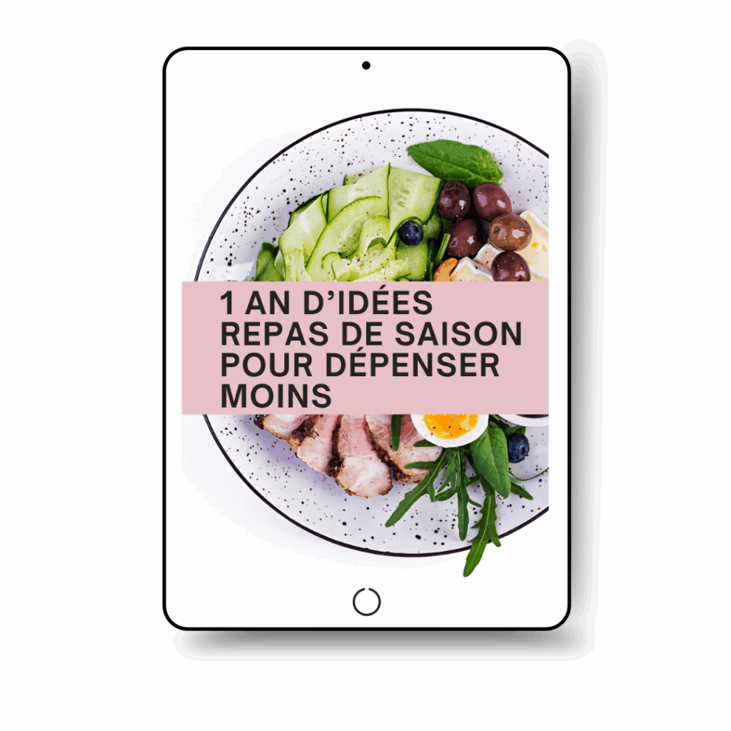 1 an d’idées repas de saison pour dépenser moins